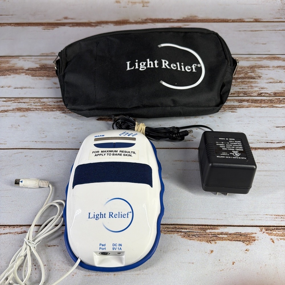 Light Relief LR150 Infrared Pain Relief Therapy Device w/ Case